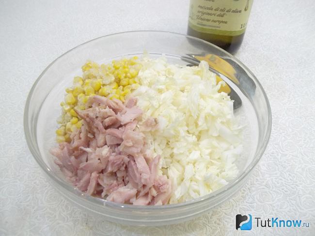 К продуктам добавлена кукуруза