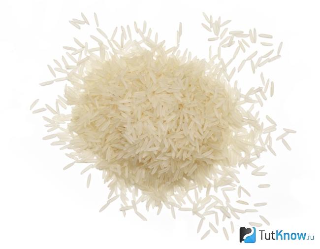 Как выглядит рис басмати