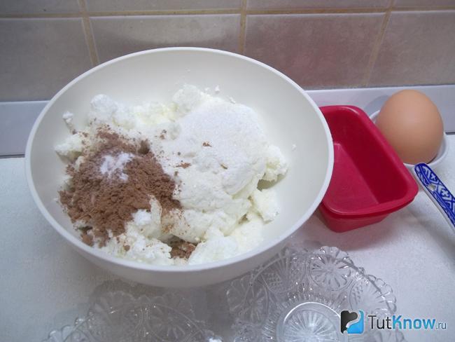 К продуктам добавлено какао