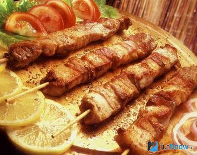 Меню для свадьбы в греческом стиле
