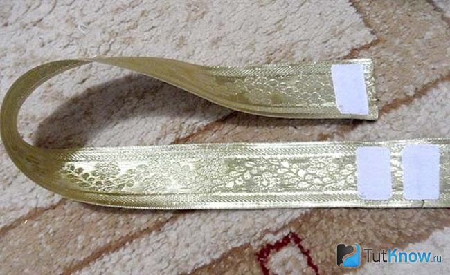 Заготовка для наряда на греческую свадьбу