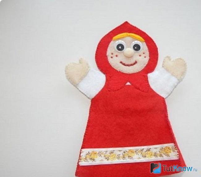 Игрушка из фетра