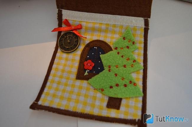 Домик из фетра своими руками