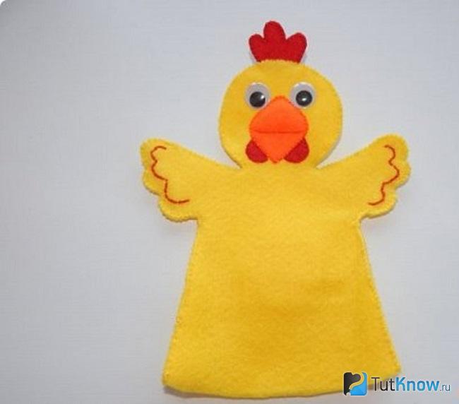 Игрушка из фетра