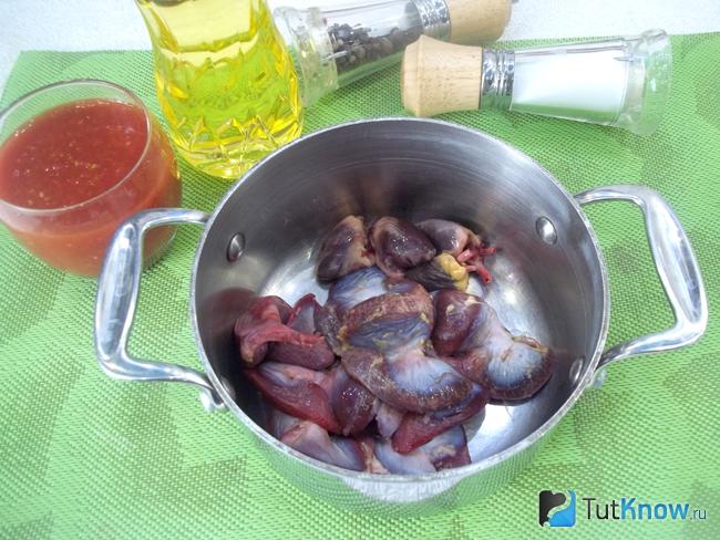 Субпродукты отварены