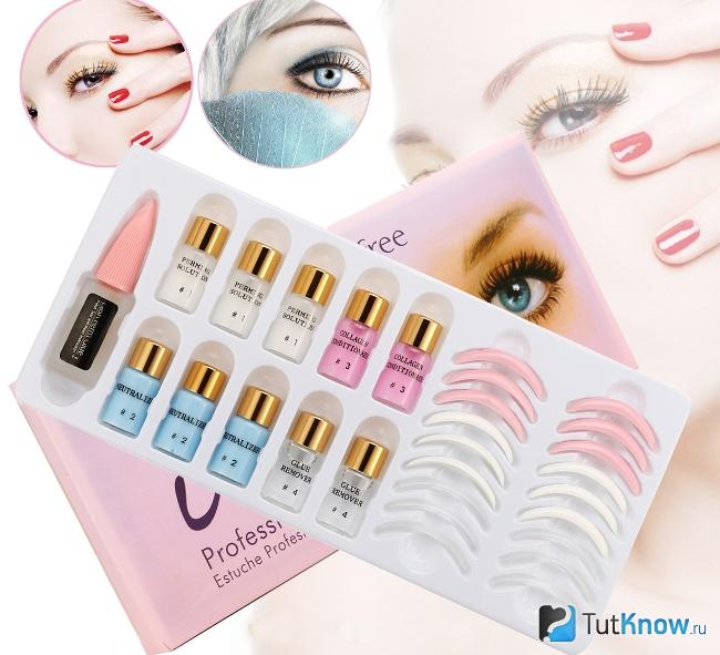 Набор для химической завивки ресниц Wave Professional Lash Perm Kit
