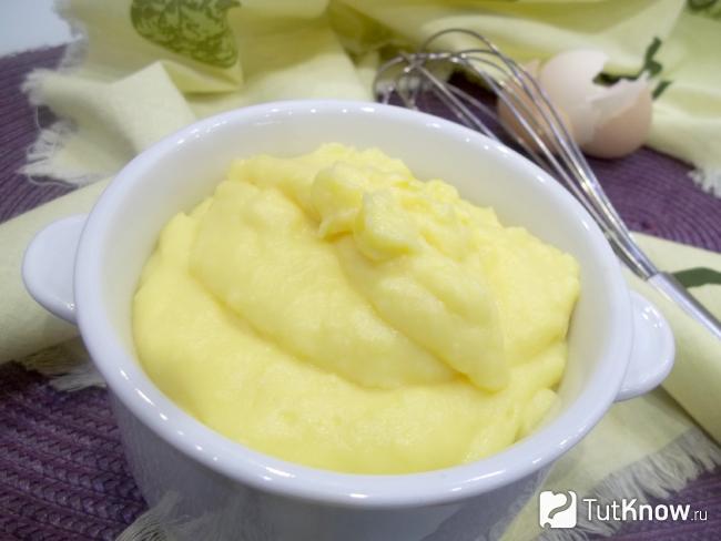 Готовый заварной крем для торта