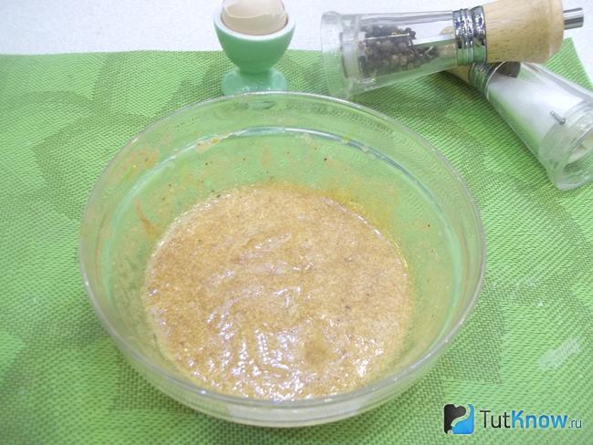 Продукты перемешаны