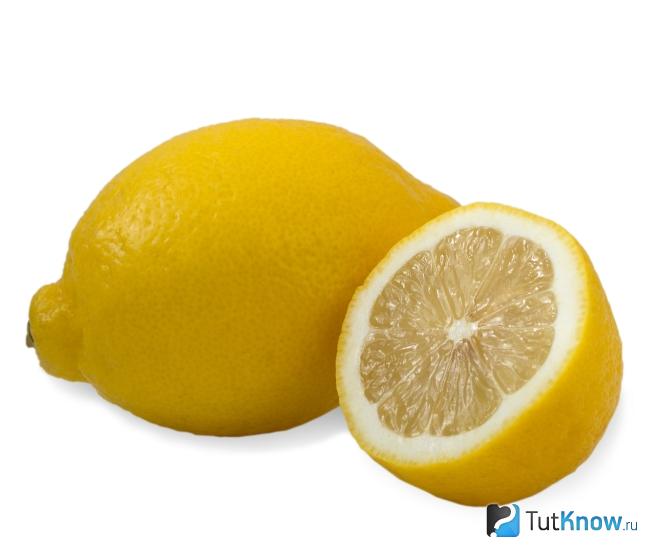 Фрукт лимон для осветления волос