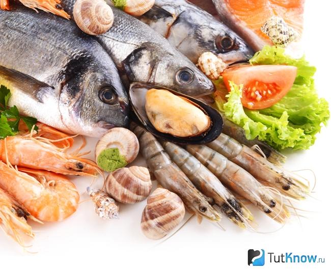 Рыба и морепродукты для средиземноморской диеты