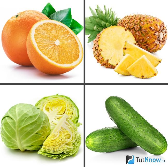 Продукты питания от жира на животе