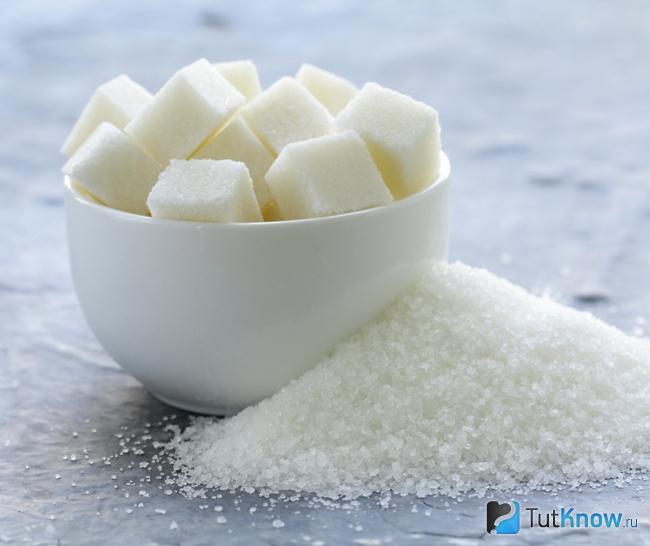 Сахар как запрещенный продукт после 40 лет