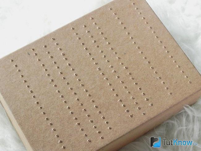 Картонная заготовка из коробки