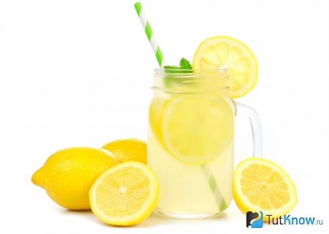 цитрусовый лимонад из лимонов