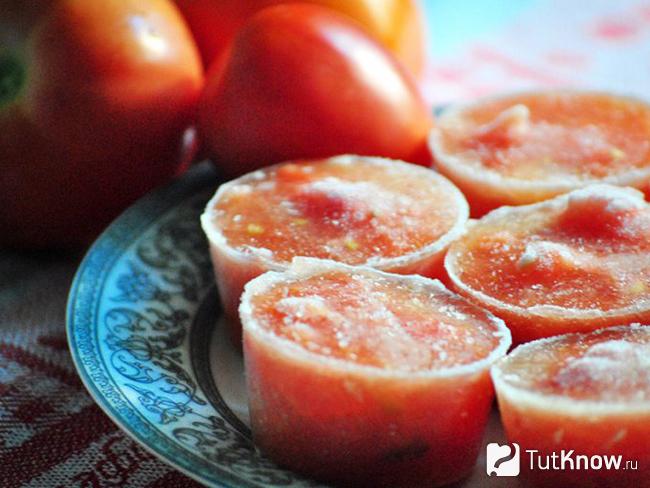 Как заморозить томатный сок