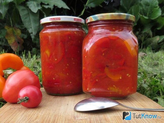 Лечо на зиму «Пальчики оближешь»