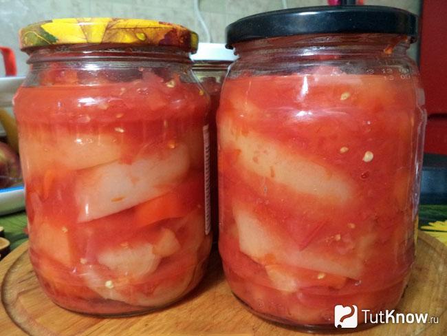 Лечо из кабачков на зиму