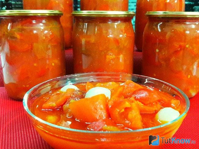 Лечо с морковью и луком на зиму