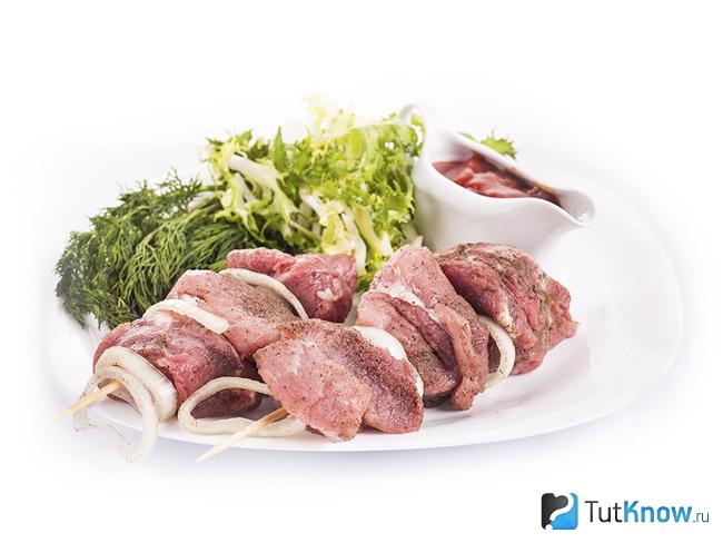 Кефирный маринад для шашлыка из курицы