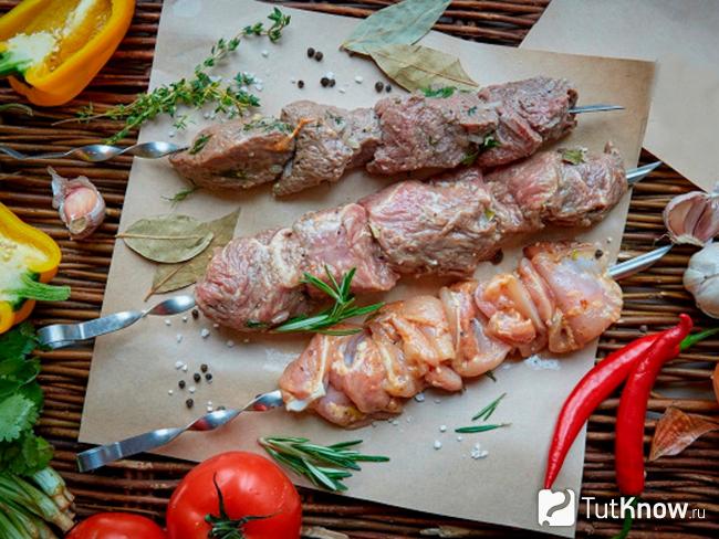 Маринад с киви для шашлыка из говядины