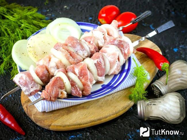 Маринад для шашлыка из свинины