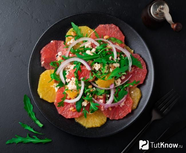 Меню грейпфрутовой диеты