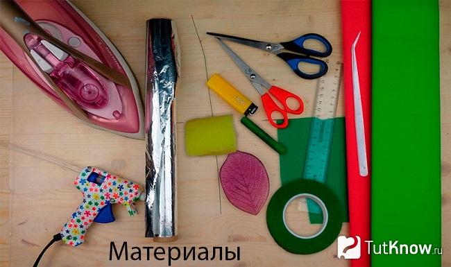 Материалы для изготовления изделий из фоамирана