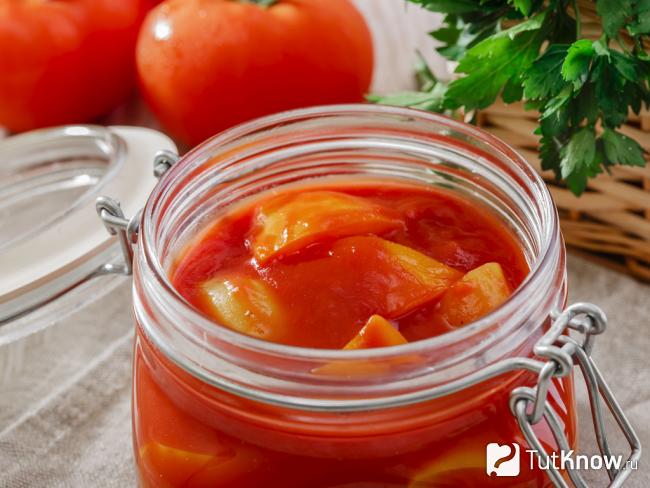 Готовое лечо из перца на зиму