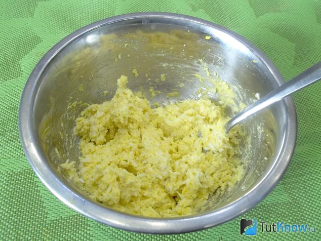 Продукты перемешаны