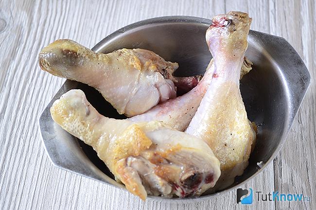 Сырые куриные ножки