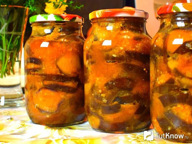Салат из баклажанов на зиму «Пальчики оближешь»