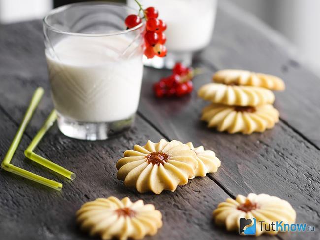 Песочное печенье Сабле с цукатами