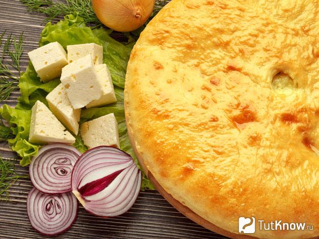 Осетинский пирог с картошкой