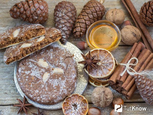 Медовые нюрнбергские пряники Лебкухен