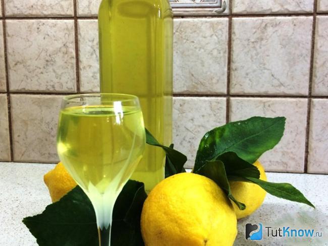 Классический лимонный ликер Лимончелло
