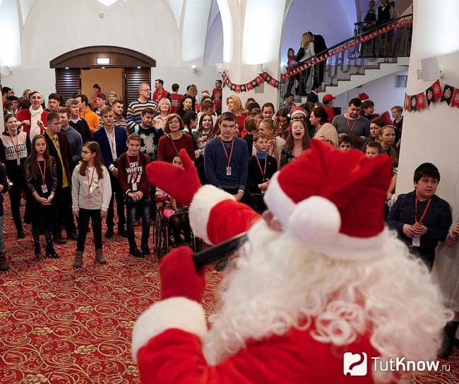 Празднование Нового года в отеле Метрополь