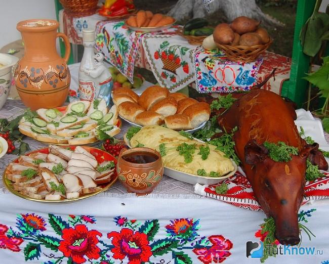 Меню на Старый Новый год