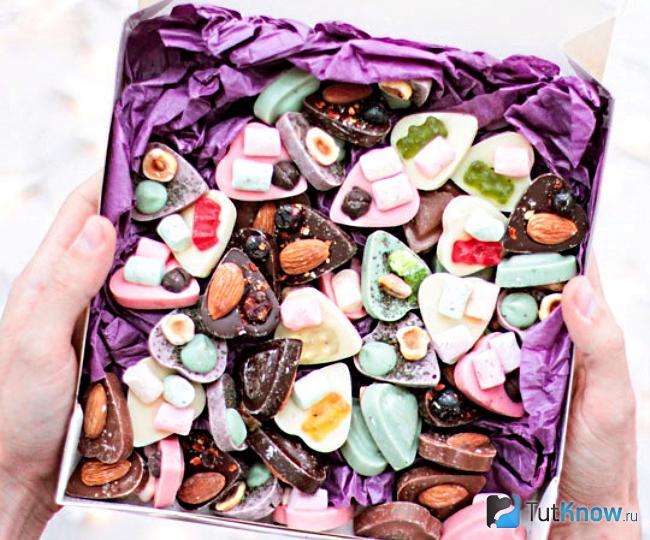 Вкусный подарок на День святого Валентина