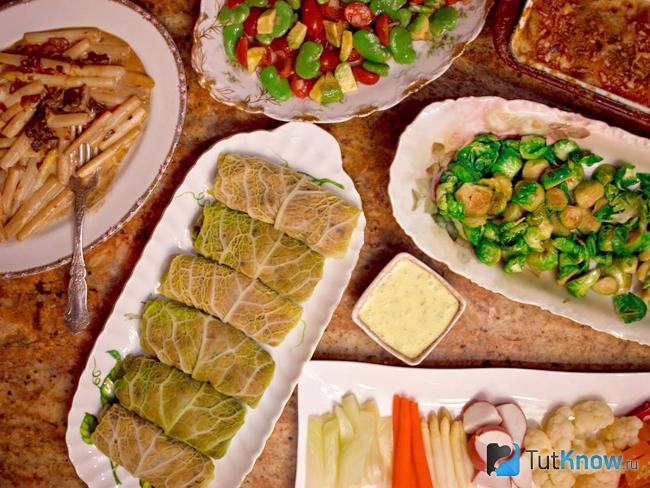 Голубцы с рисом и грибами