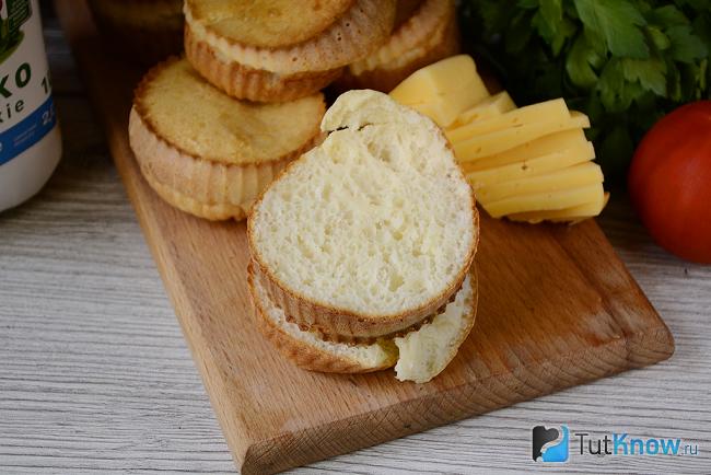 Блинные булочки в духовке