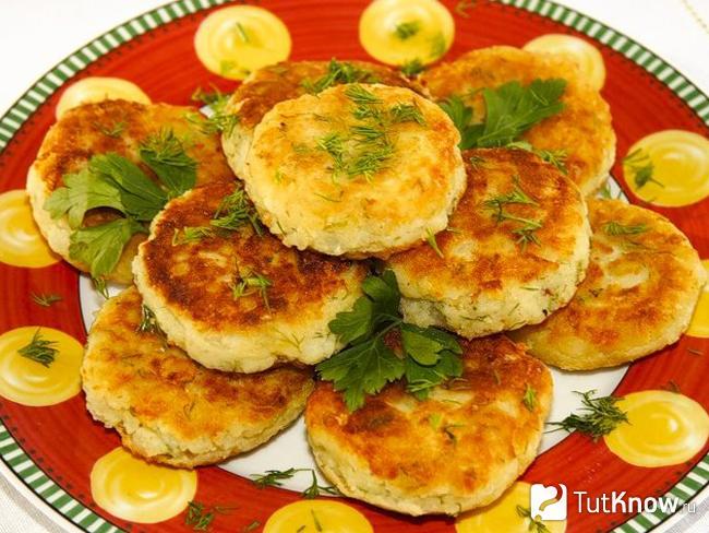 Картофельные зразы с грибами