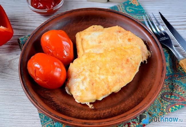 Готовые пушистые куриные отбивные