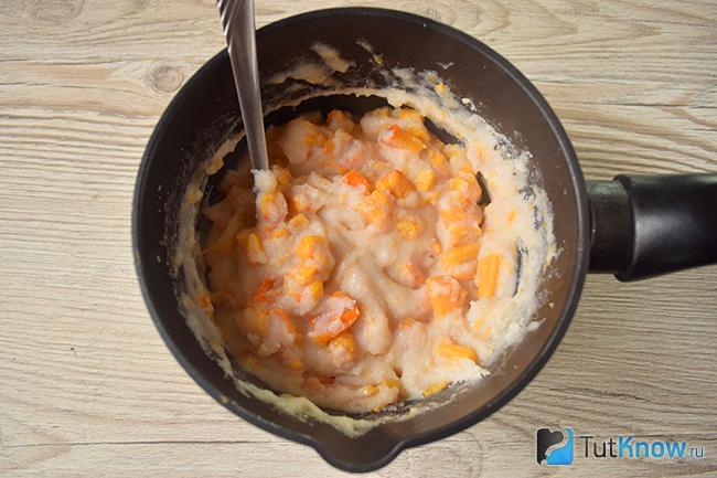 Хурма с манкой