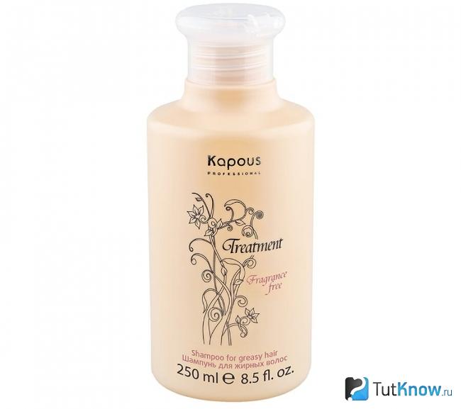 Шампунь Kapous Treatment fragrance free для жирных волос