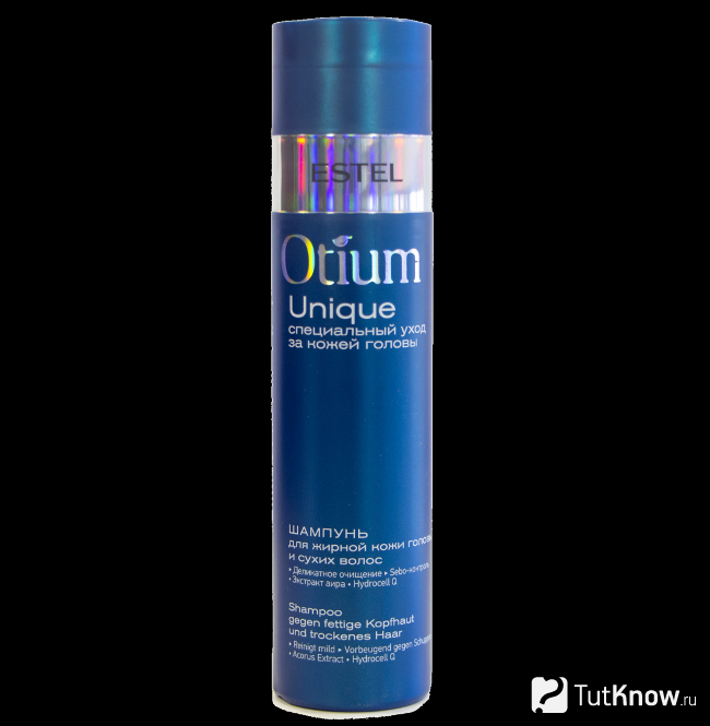 Шампунь Estel Otium Unique для жирных волос