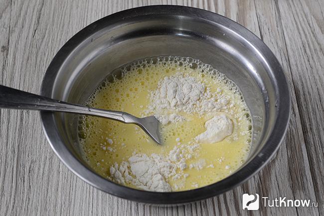 Приготовление кляра для рыбы