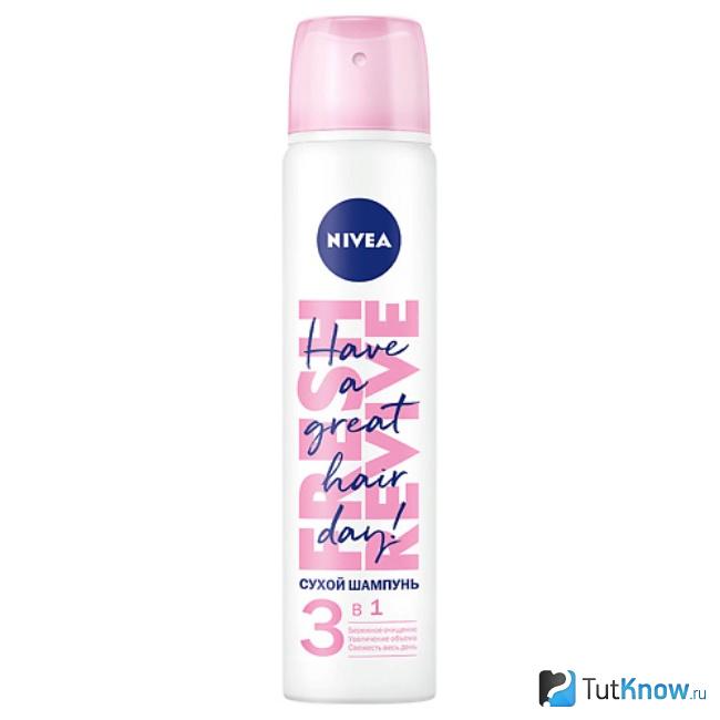 Сухой шампунь Nivea 3 в 1