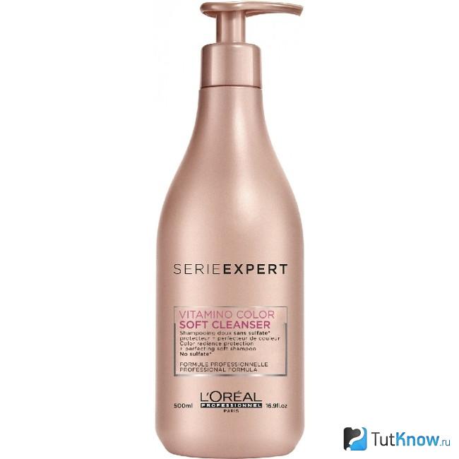 Шампунь Expert Vitamino Color Soft Cleanser для окрашенных волос
