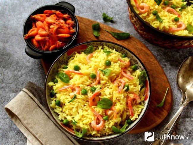 Ризотто с овощами и грибами