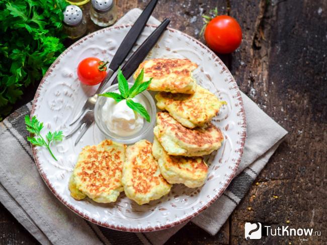 Кабачковые оладьи рецепт на сковороде простой и вкусный пошаговый рецепт с фото